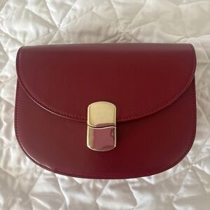 Sezane Claude Icy Carmine Red